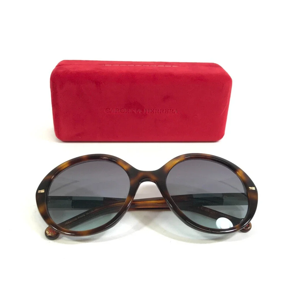 Carolina Herrera Sunglasses HER 0177/S PHWIB Tortoise with Gradient Gray Lenses